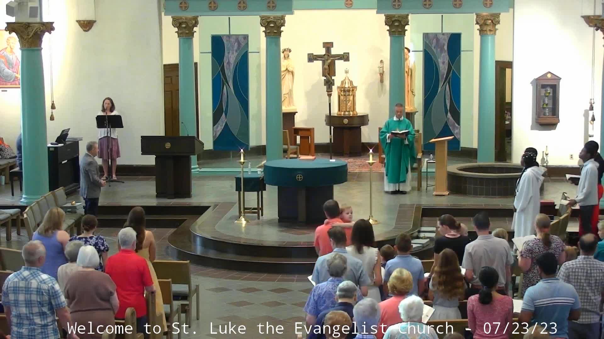 Thumbnail image for St. Luke's Parish - 9:00 AM Mass - Sixteenth Sunday in Ordinary Time