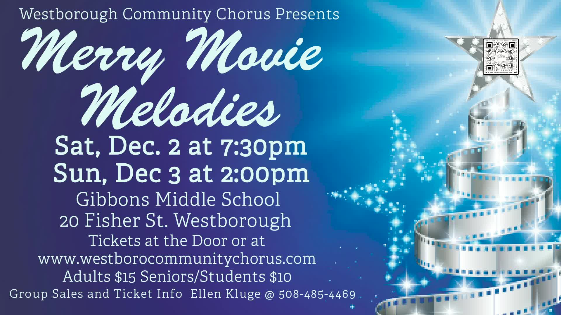 Thumbnail image for Westborough Community Chorus Merry Movie Melodies 2023 PSA