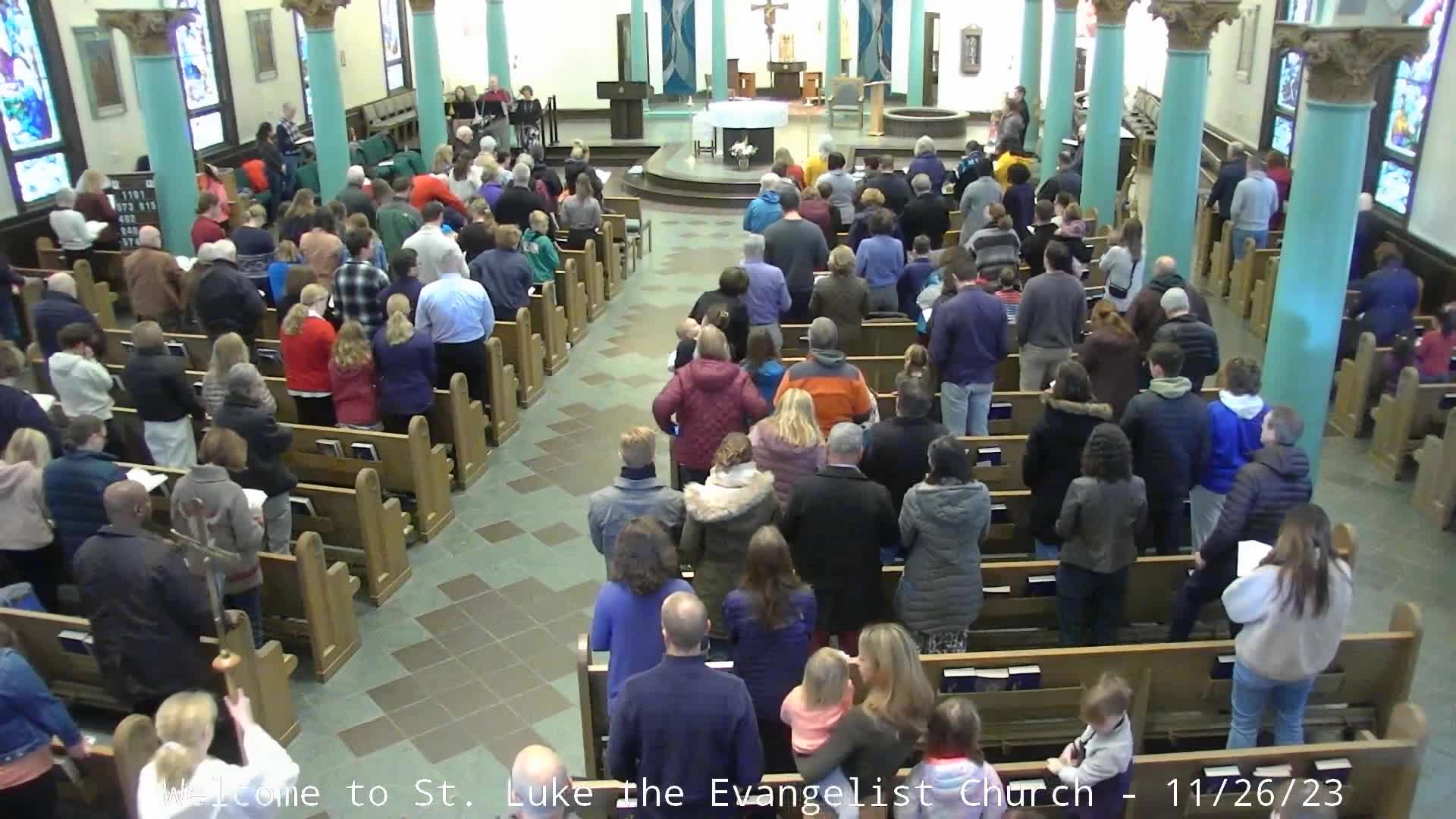 Thumbnail image for St. Luke's Parish - 9AM Mass - The Solemnity of Our Lord Jesus Christ, King of the Universe