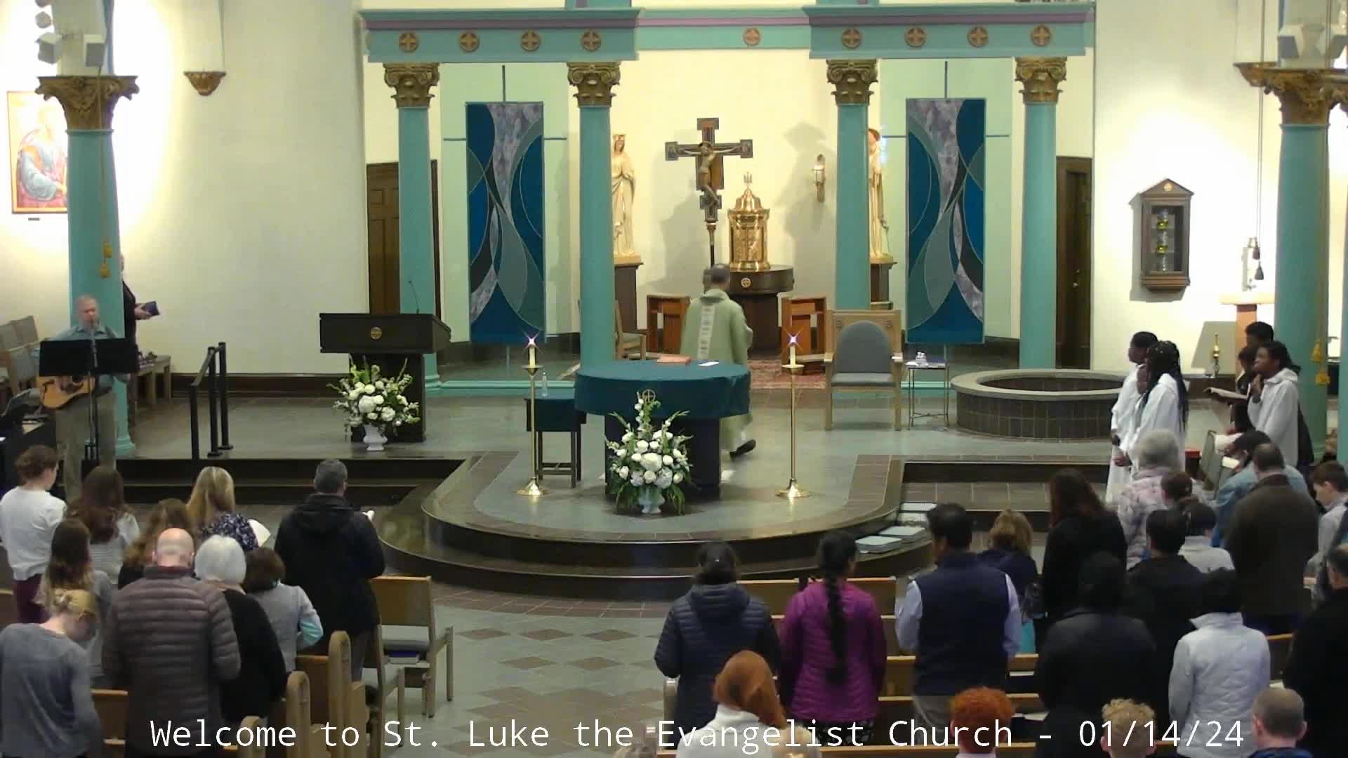 Thumbnail image for St. Luke's Parish - 9AM Mass - Second Sunday in Ordinary Time