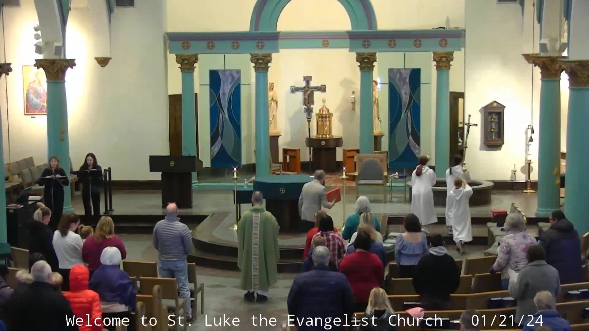 Thumbnail image for St. Luke's Parish - 9AM Mass - Third Sunday in Ordinary Time