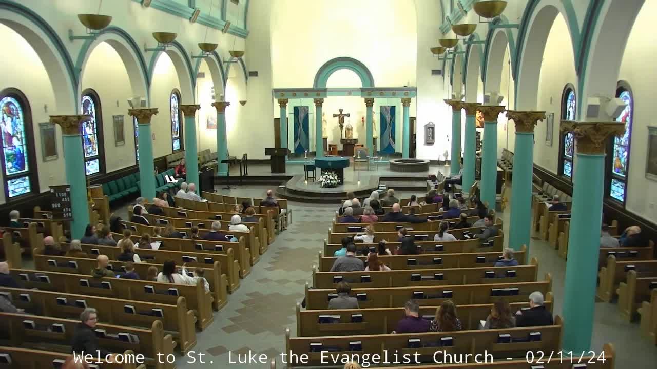 Thumbnail image for St. Luke's Parish - 9AM Mass - First Sunday of Lent