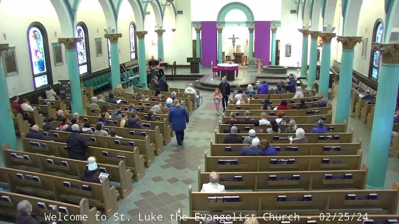 Thumbnail image for St. Luke's Parish - 9AM Mass - Second Sunday of Lent