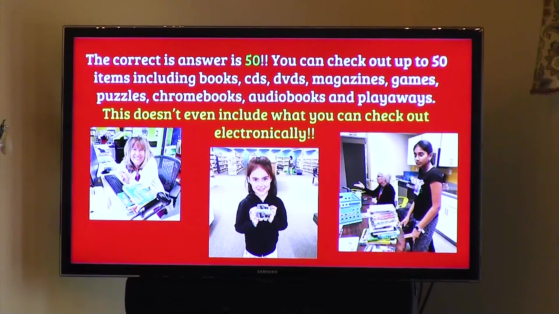 Westborough Public Library Library Trivia and Renovation Presentation