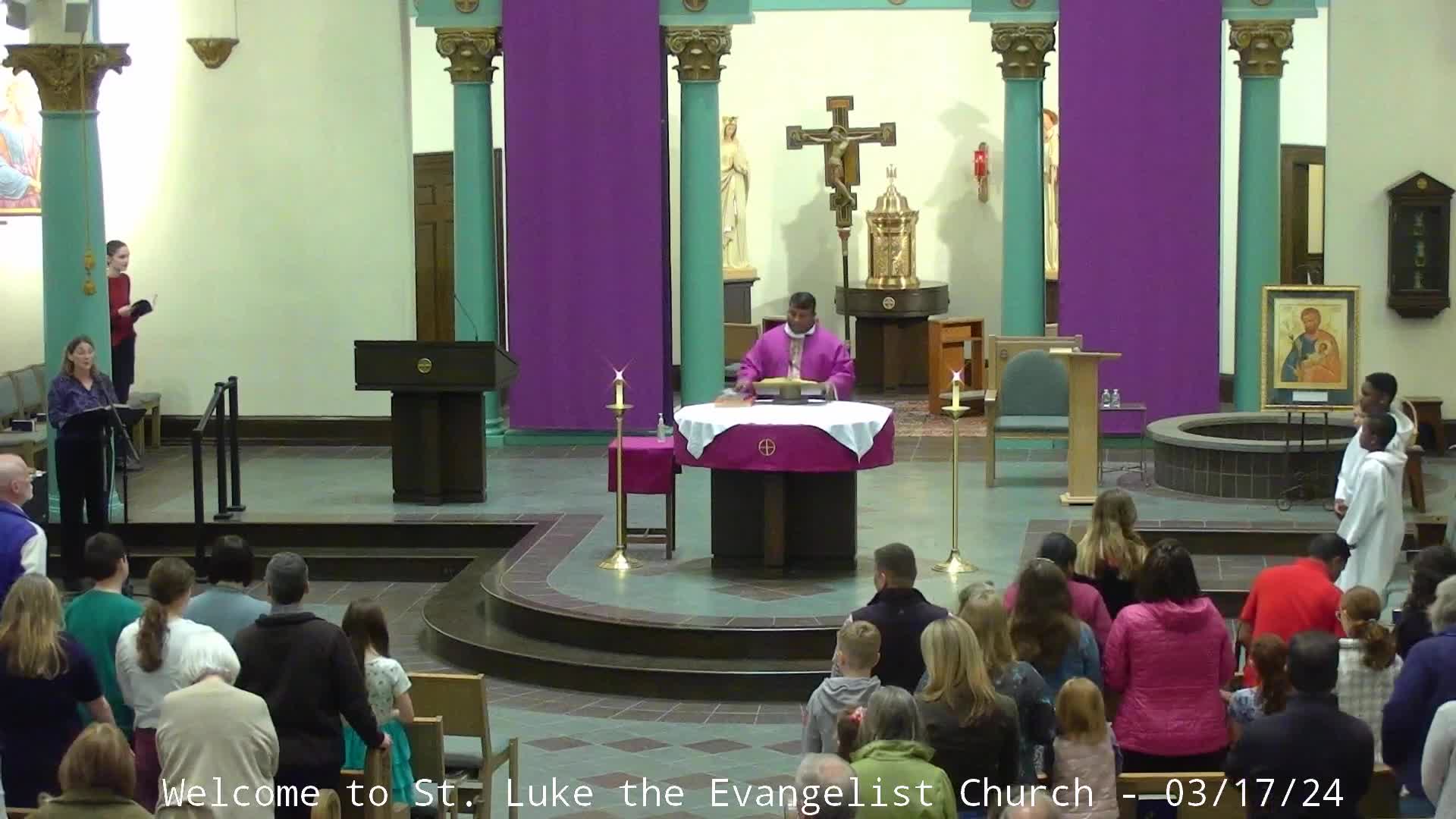 Thumbnail image for St. Luke's Parish - 9AM Mass - Fifth Sunday of Lent