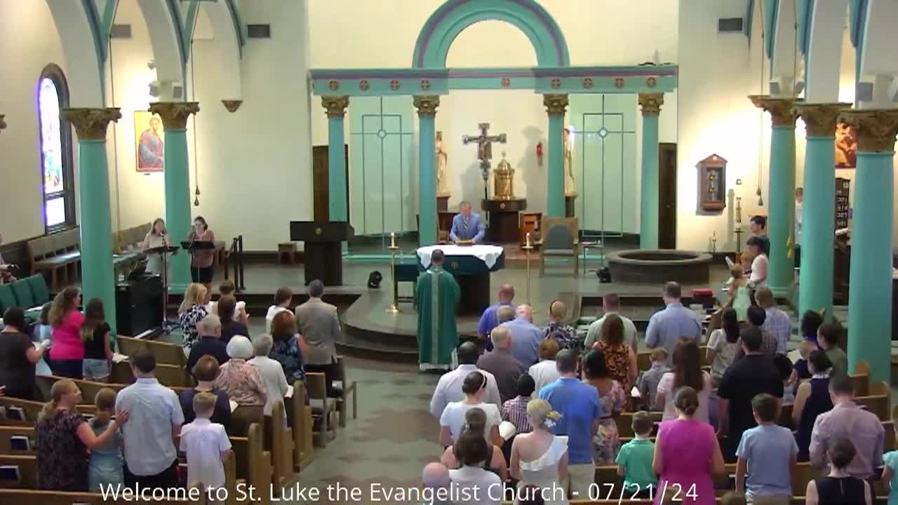 Thumbnail image for St. Luke's Parish - Sixteenth Sunday in Ordinary Time - July 21, 2024