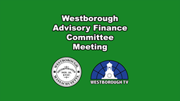 Thumbnail image for Westborough Advisory Finance Committee Meeting - February 16, 2023
