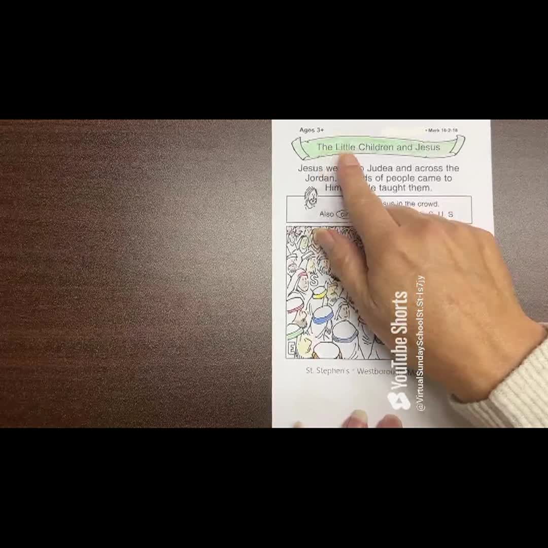 Thumbnail image for St. Stephen's Episcopal Church Virtual Sunday School - Oct. 6, 2024