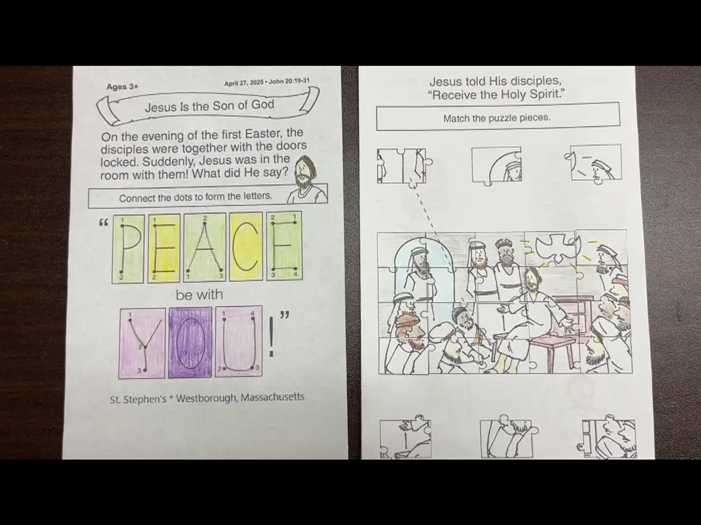 Thumbnail image for St. Stephen's Episcopal Church Virtual Sunday School - April 27, 2025