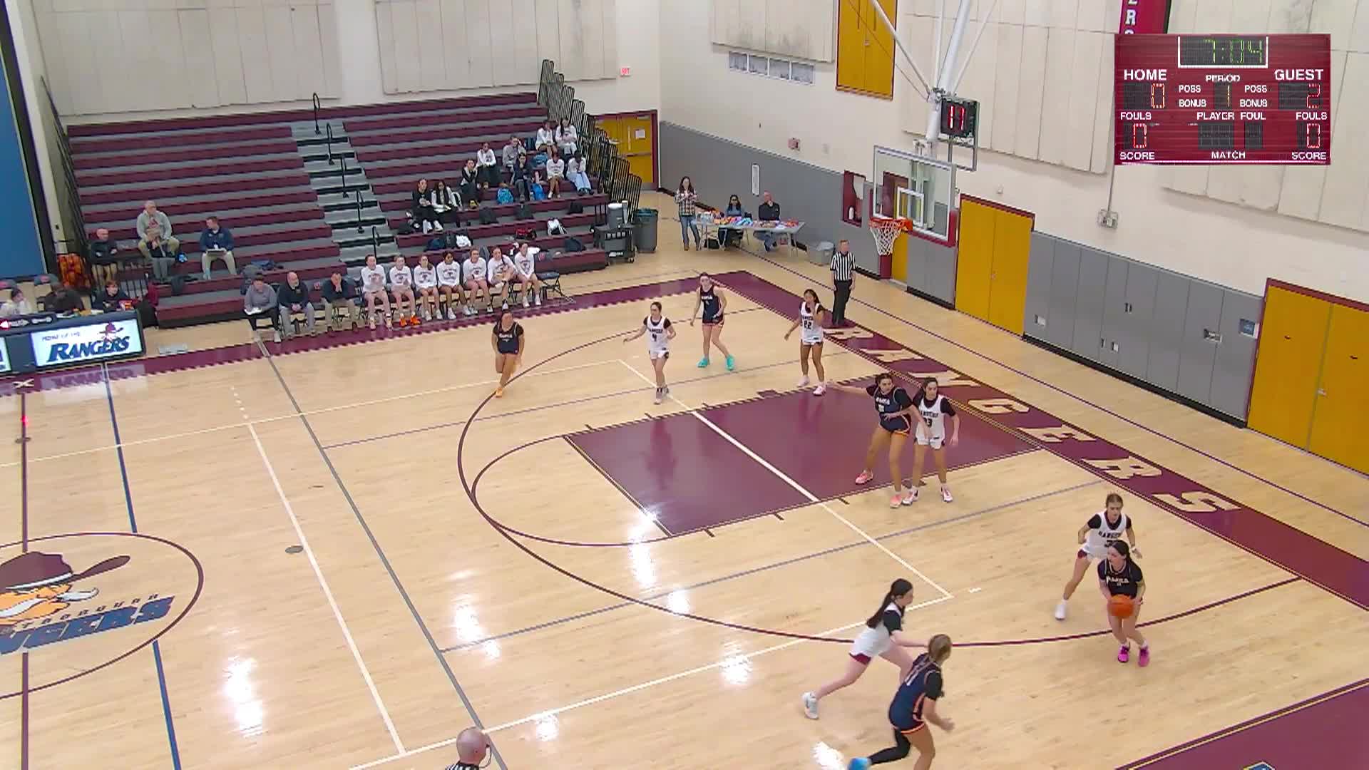 Westborough High School Girls Varsity Basketball vs AMSA Charter - 1/12/26