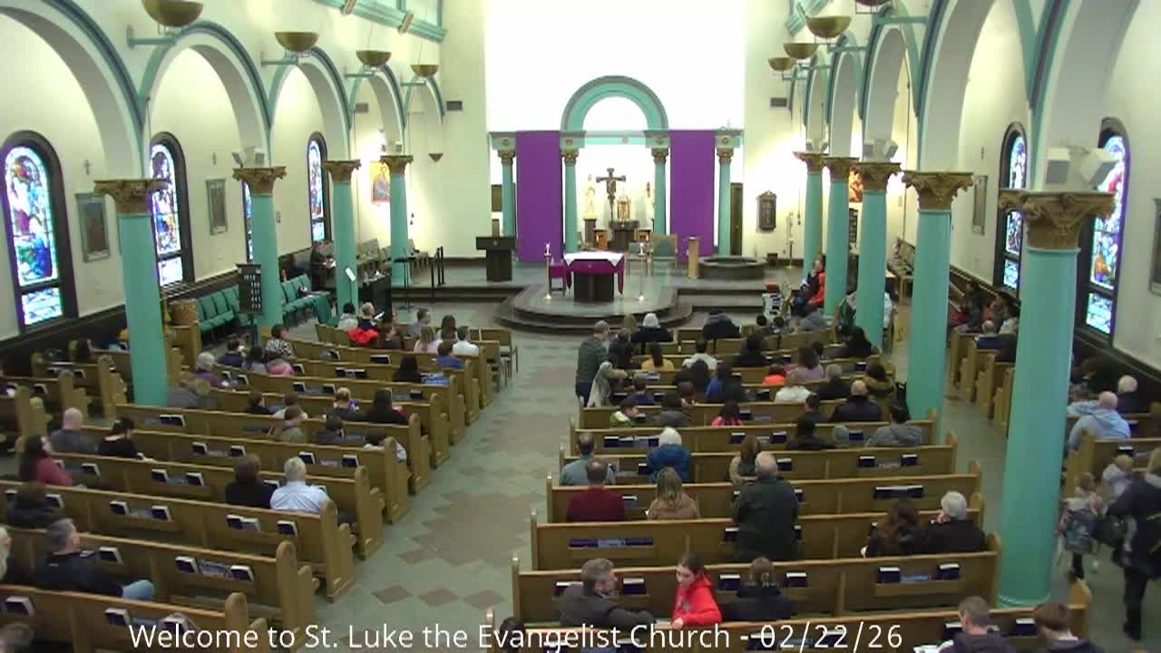 St Luke - February 22, 2026 - 9:00 AM - First Sunday of Lent