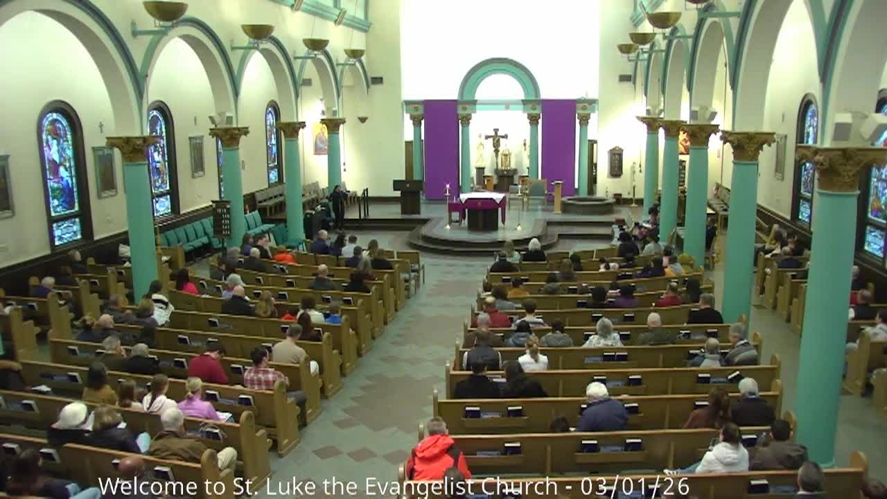 St. Lukes Parish - March 1, 2026 - 9:00 AM - Second Sunday of Lent