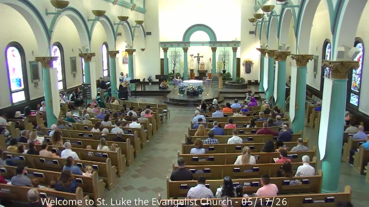 St Luke - May 17, 2026 - 9:00 AM - Seventh Sunday of Easter - Ascension