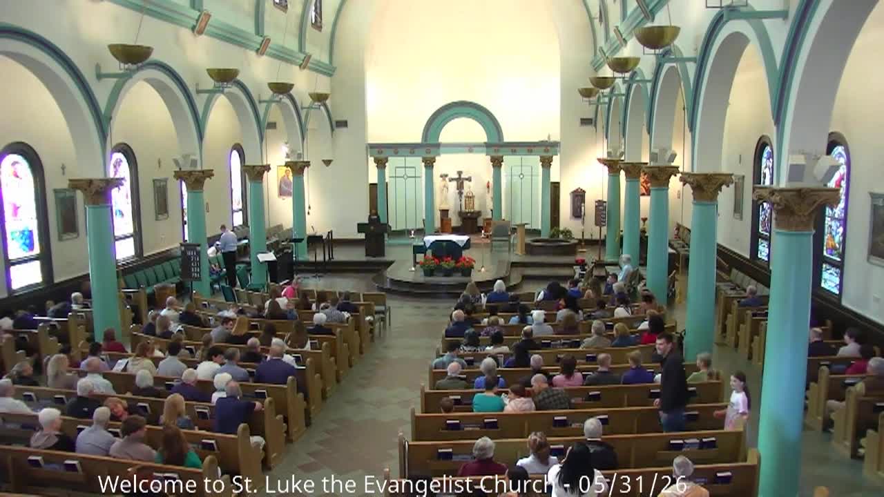 St Luke - May 31, 2026 - 9:00 AM - The Solemnity of the Most Holy Trinity