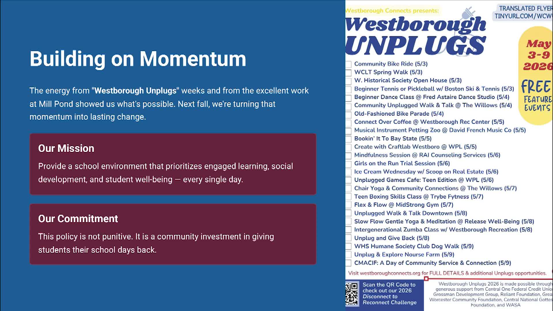 Phone-Free School Community Meeting - June 11, 2026