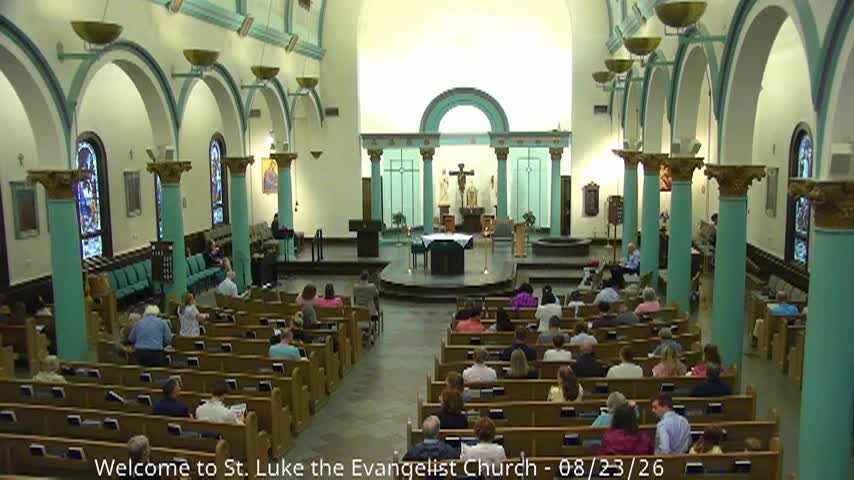 St. Luke's Parish - August 23, 2026 - 9:00 AM - Twenty-first Sunday in Ordinary Time