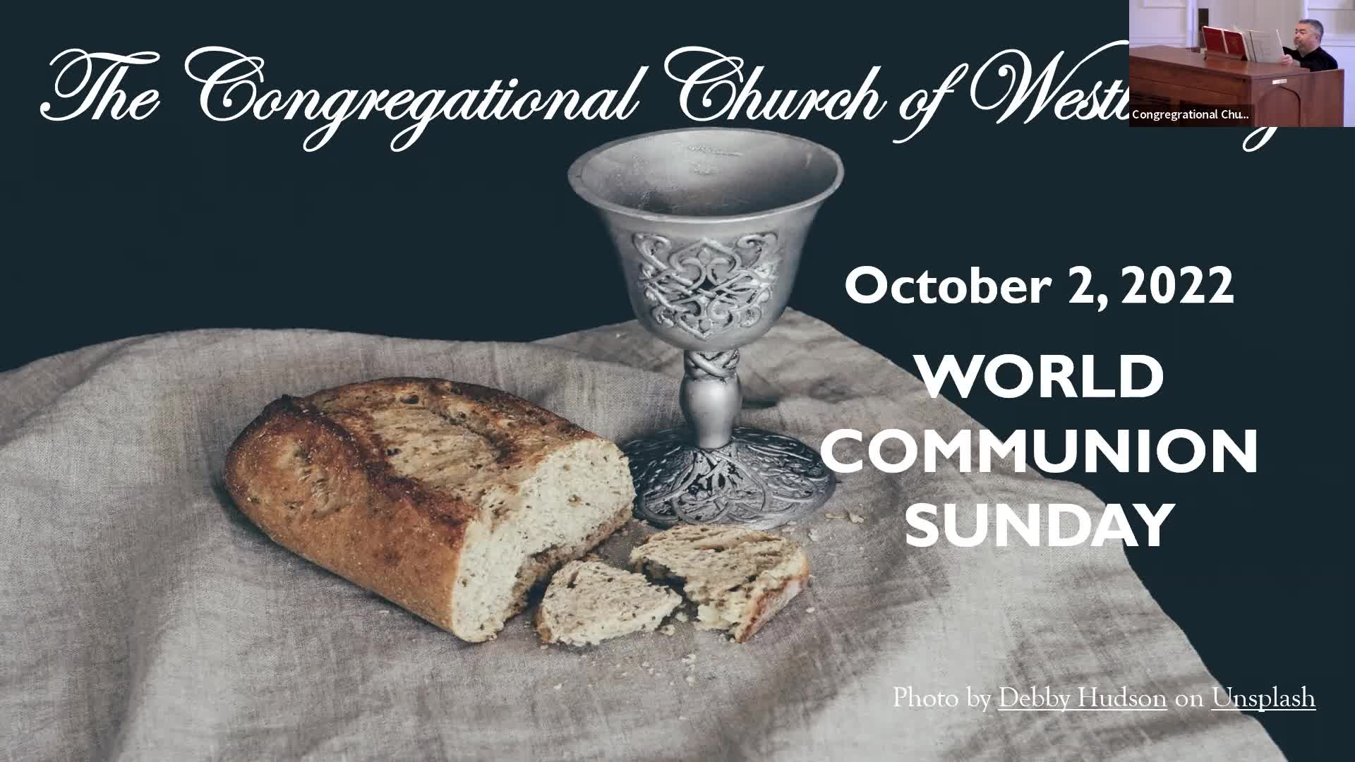Thumbnail image for Congregational Church of Westborough Worship 2October2022