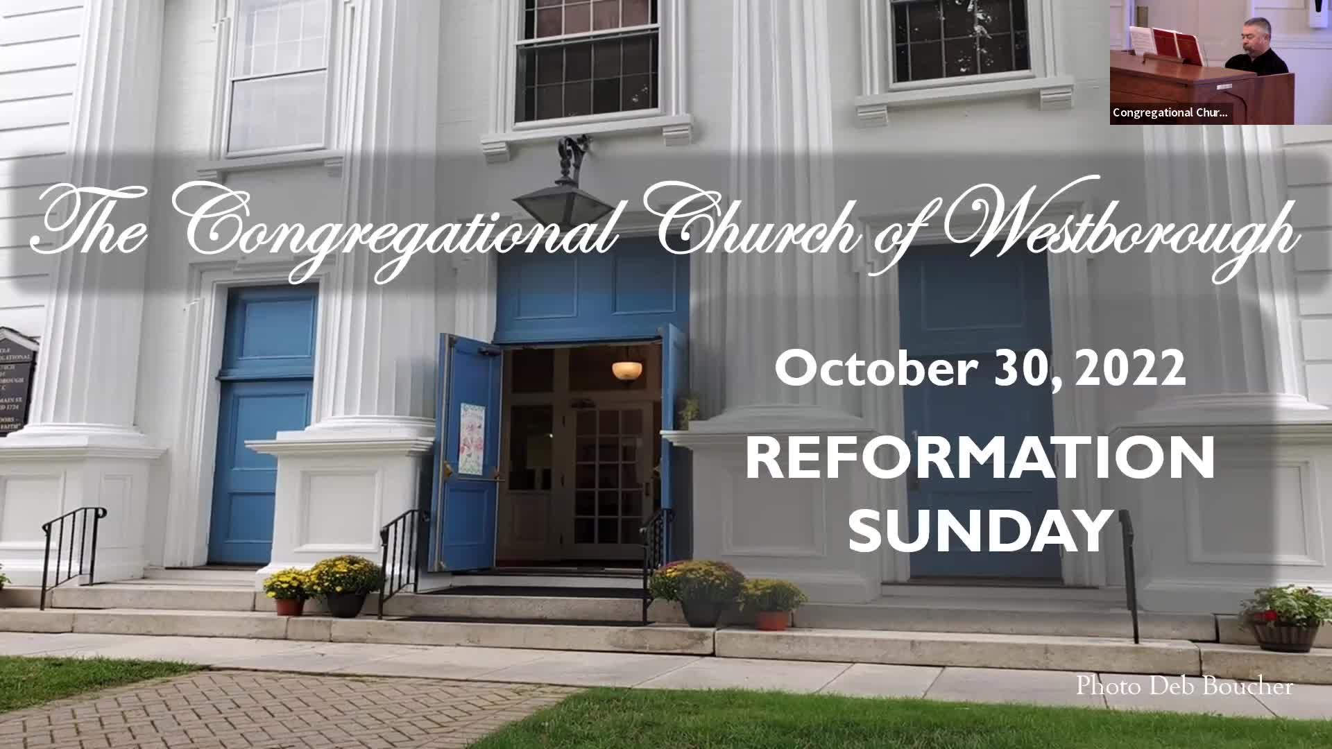 Thumbnail image for Congregational Church of Westborough Worship 30October2022