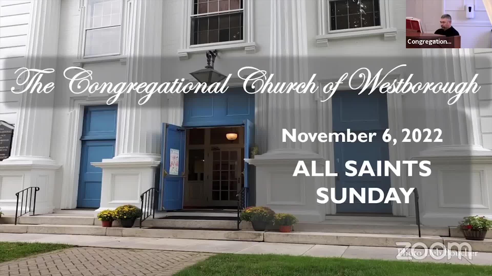 Thumbnail image for Congregational Church of Westborough Worship 6November2022