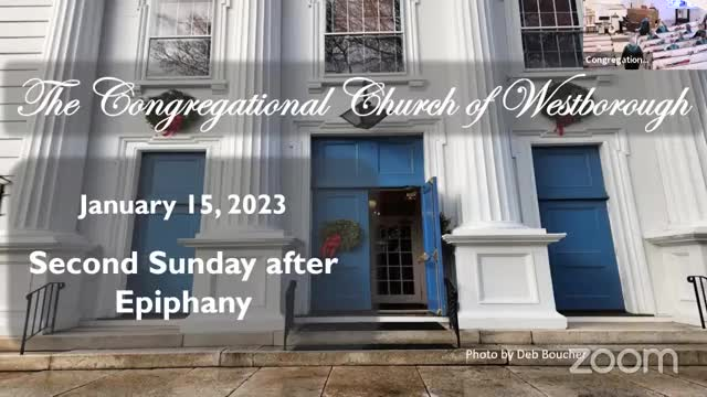 Thumbnail image for Congregational Church of Westborough Worship 15January2023
